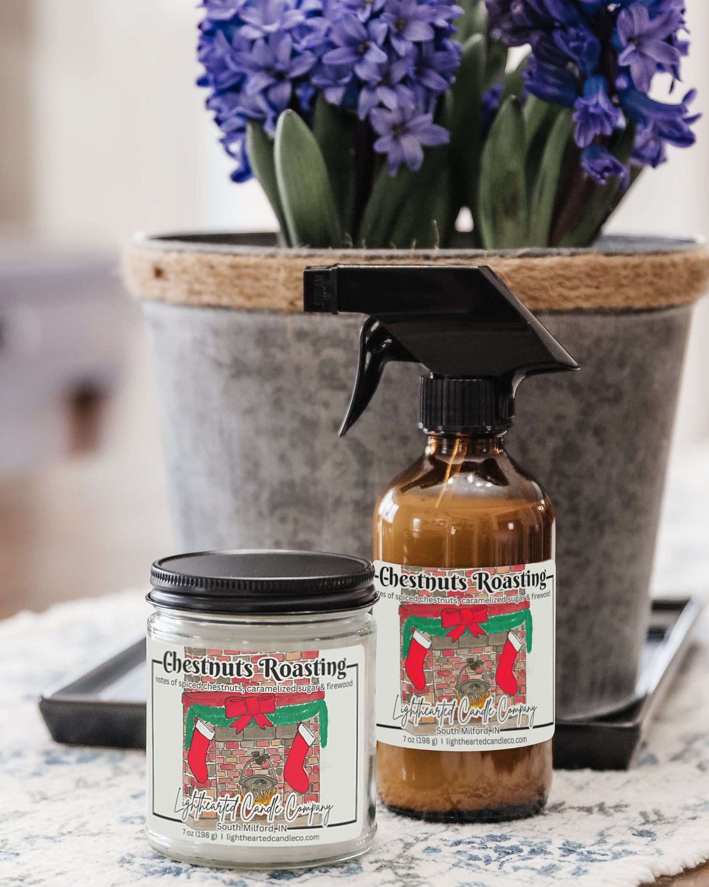 Chestnuts Roasting Candle