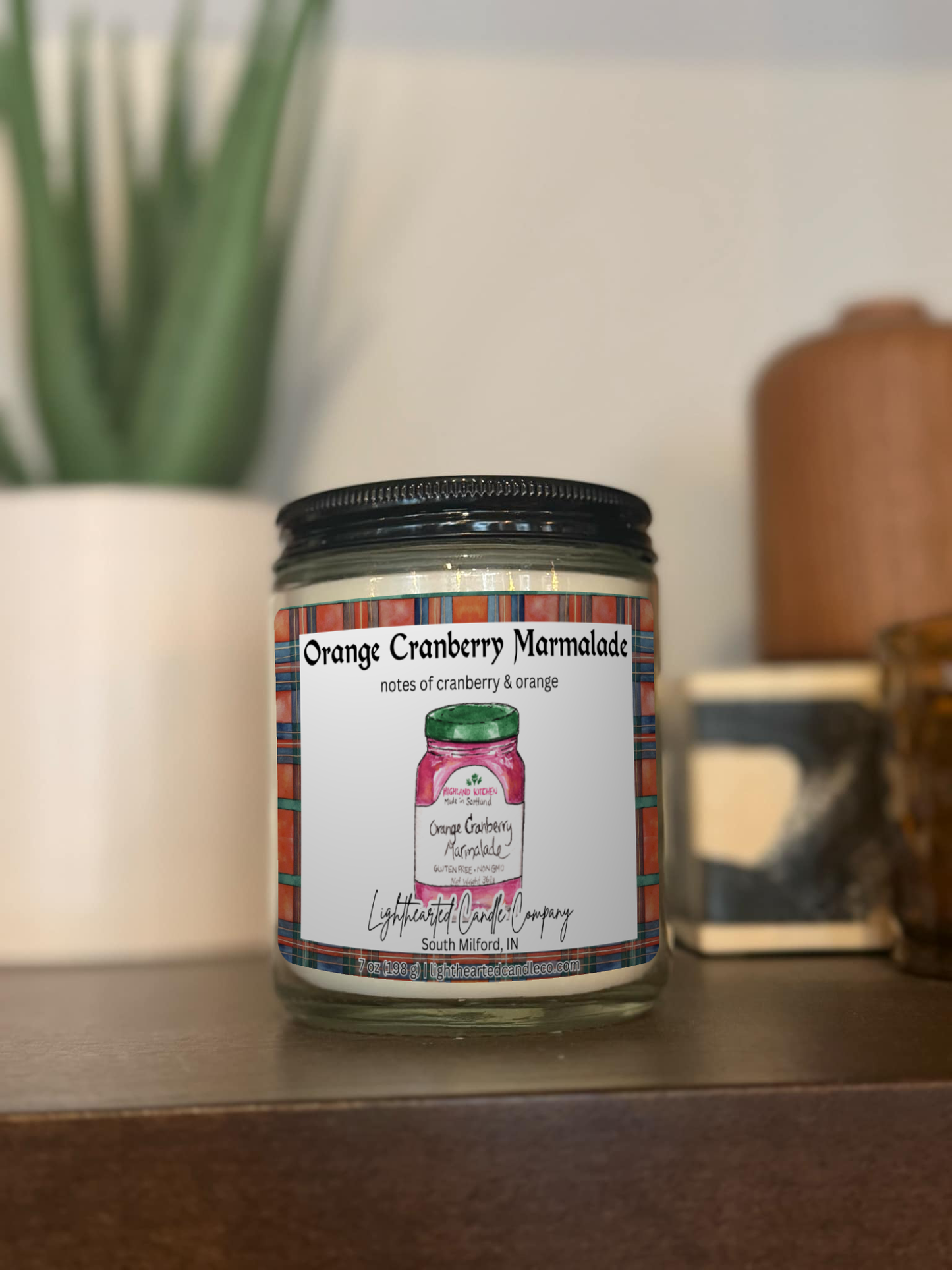 Orange Cranberry Marmalade Candle