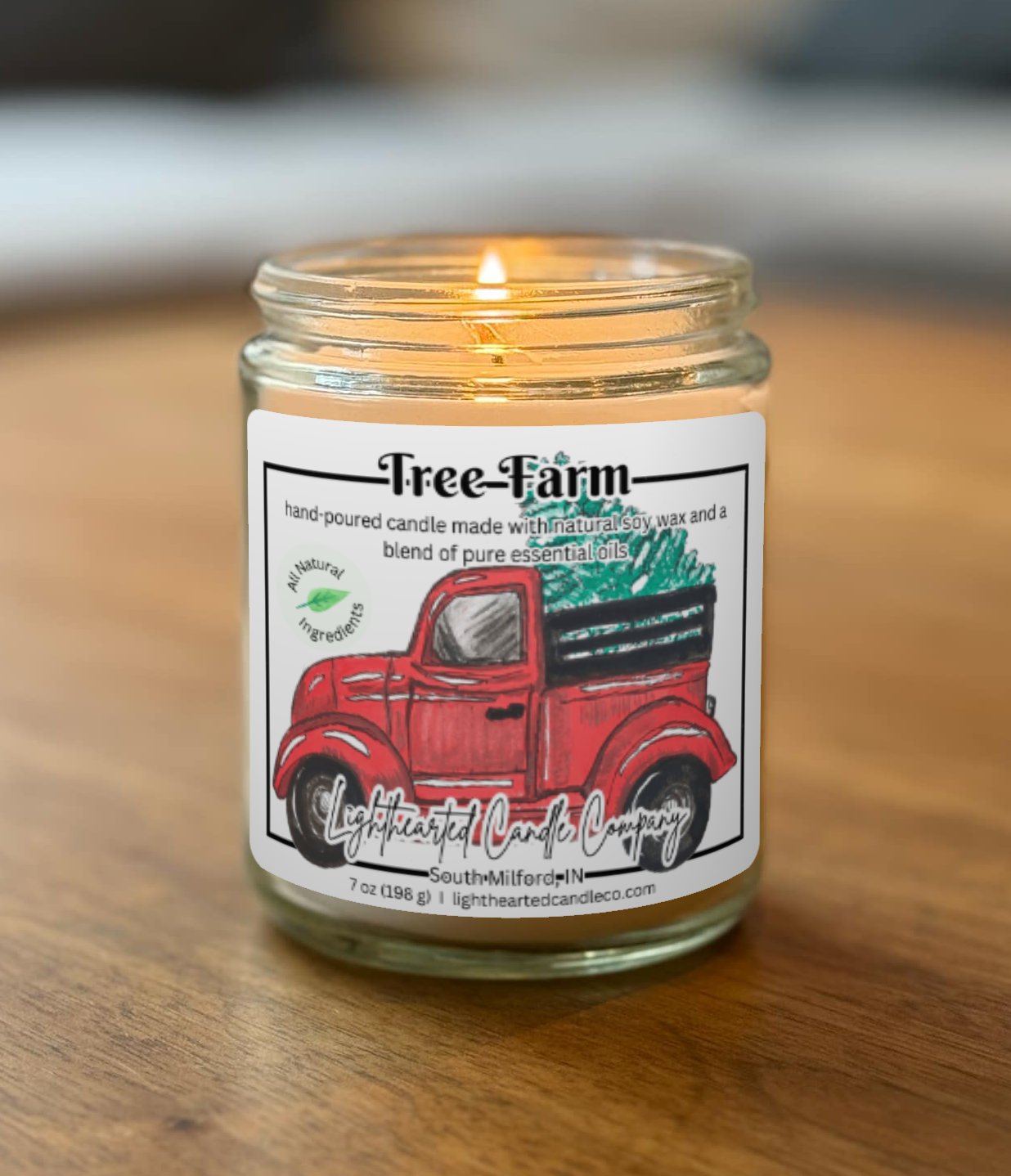 Tree Farm Essential Oil Candle