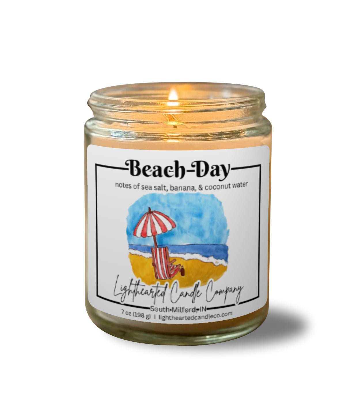 Beach Day Candle