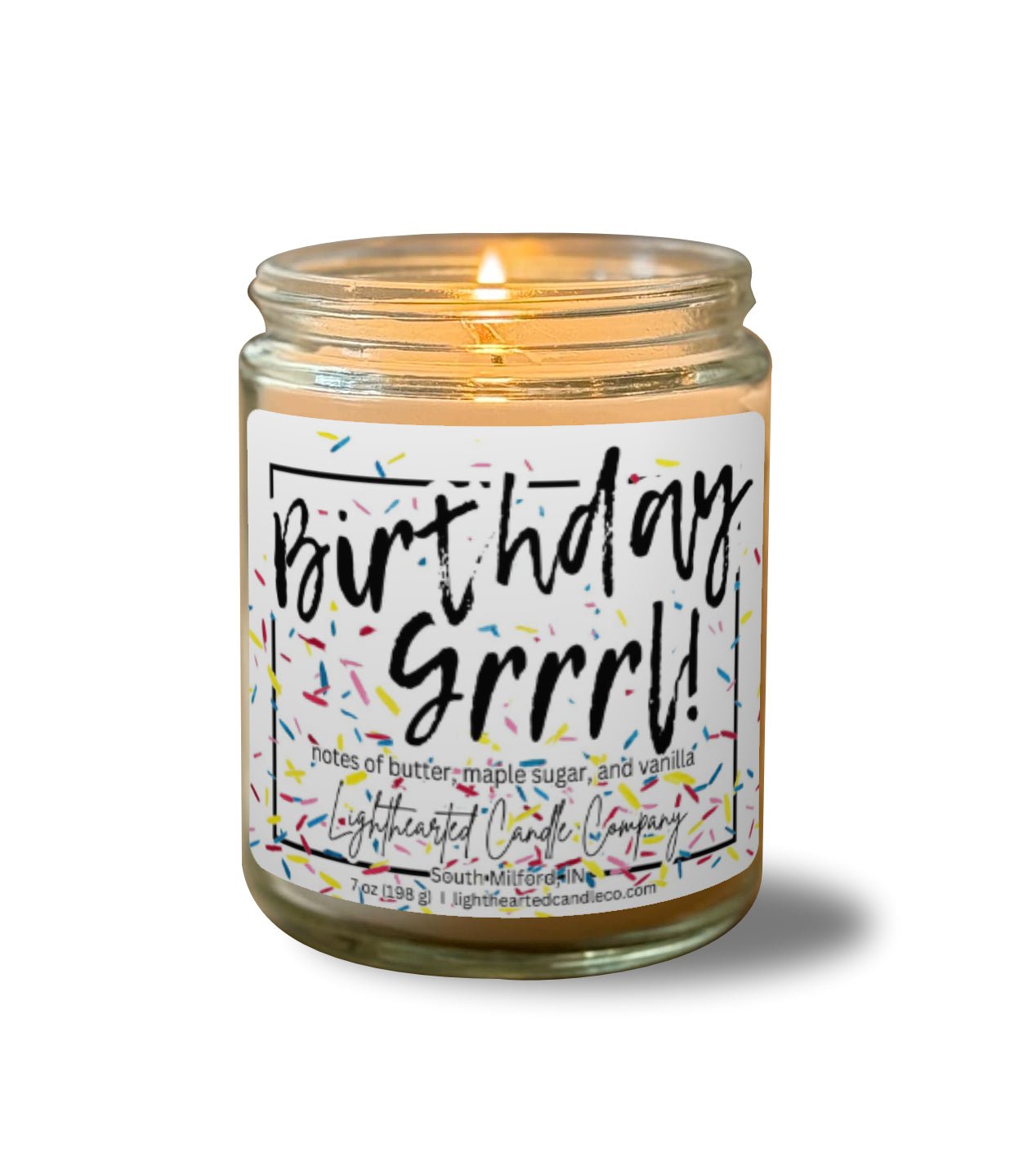 Birthday Grrrl Candle
