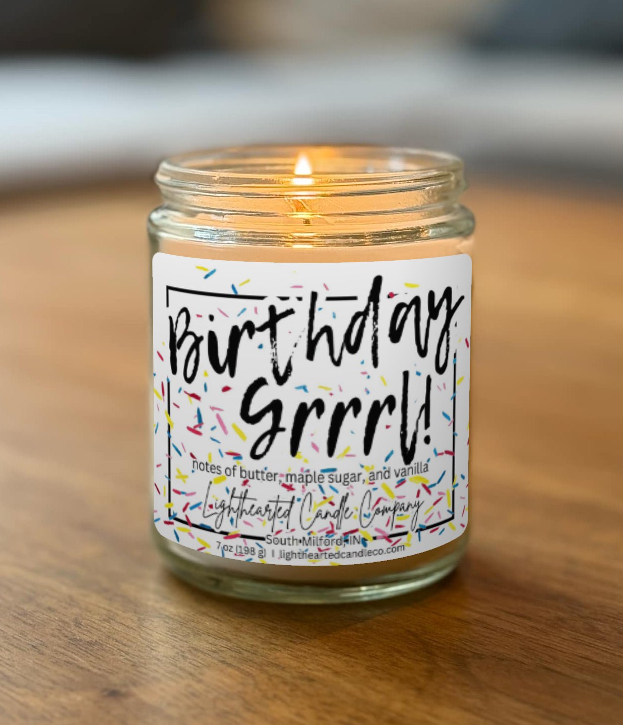 Birthday Grrrl Candle