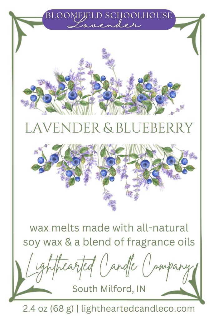Bloomfield Lavender & Blueberry Wax Melt