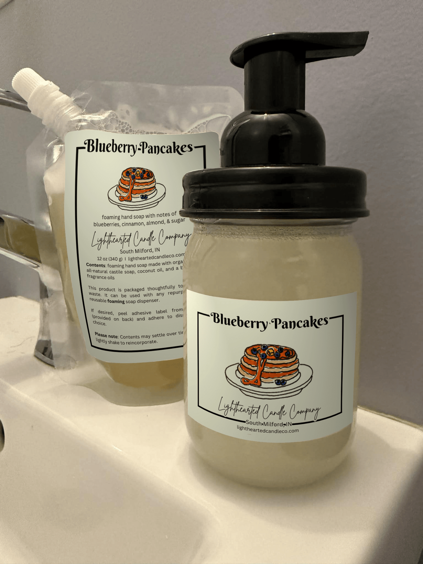 Blueberry Pancakes Foaming Hand Soap (Refill)