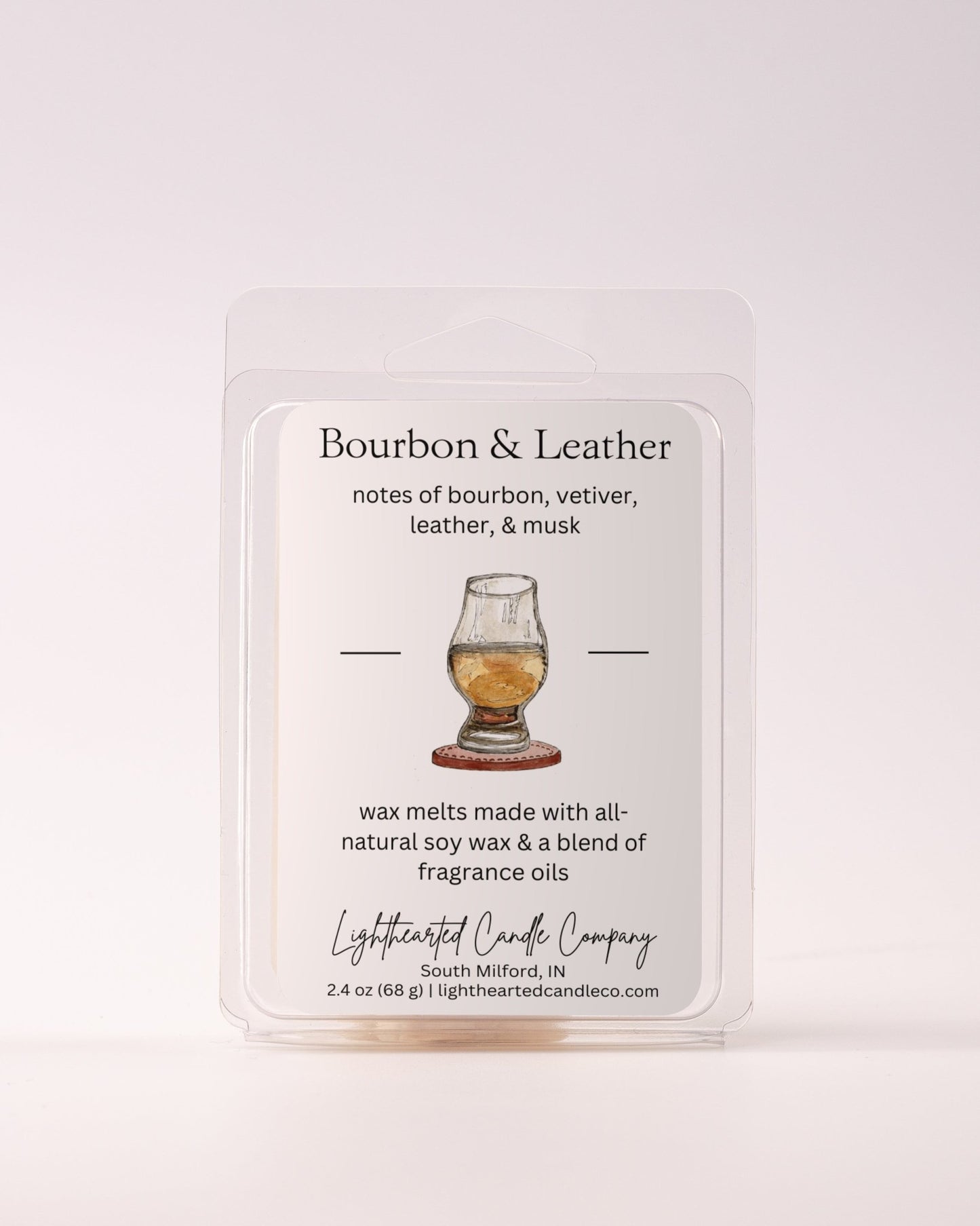 Bourbon & Leather Wax Melt