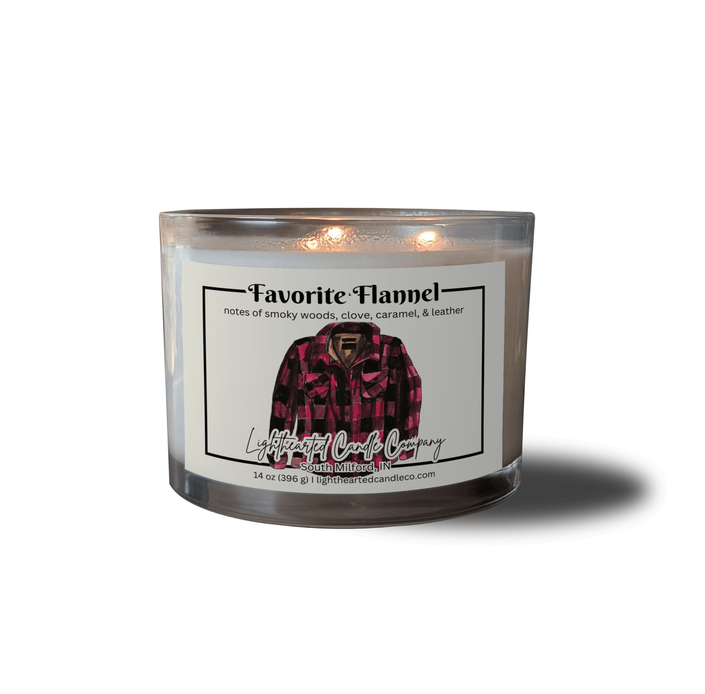 Favorite Flannel Candle