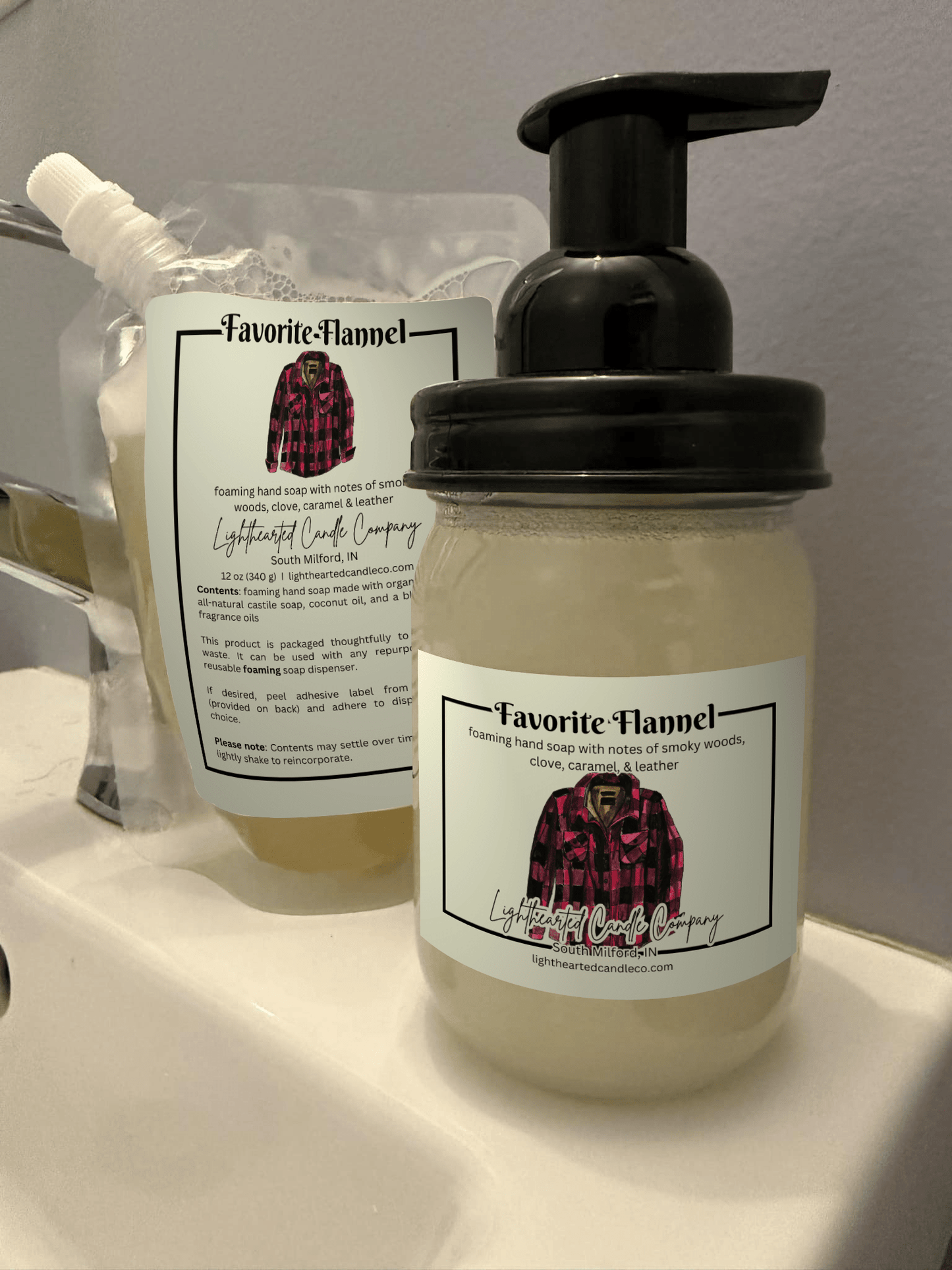 Favorite Flannel Foaming Soap