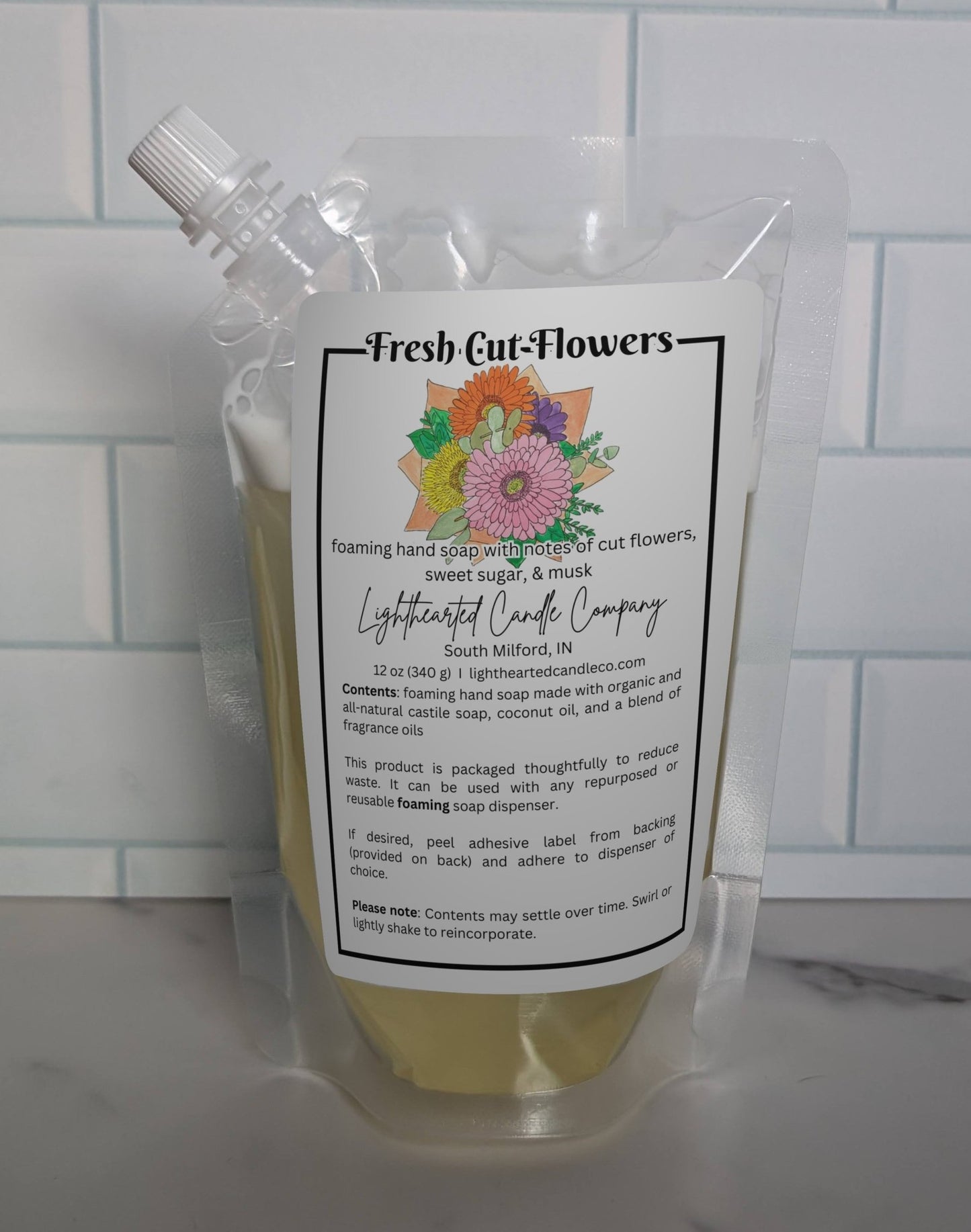 Fresh Cut Flowers Foaming Soap (Refill)