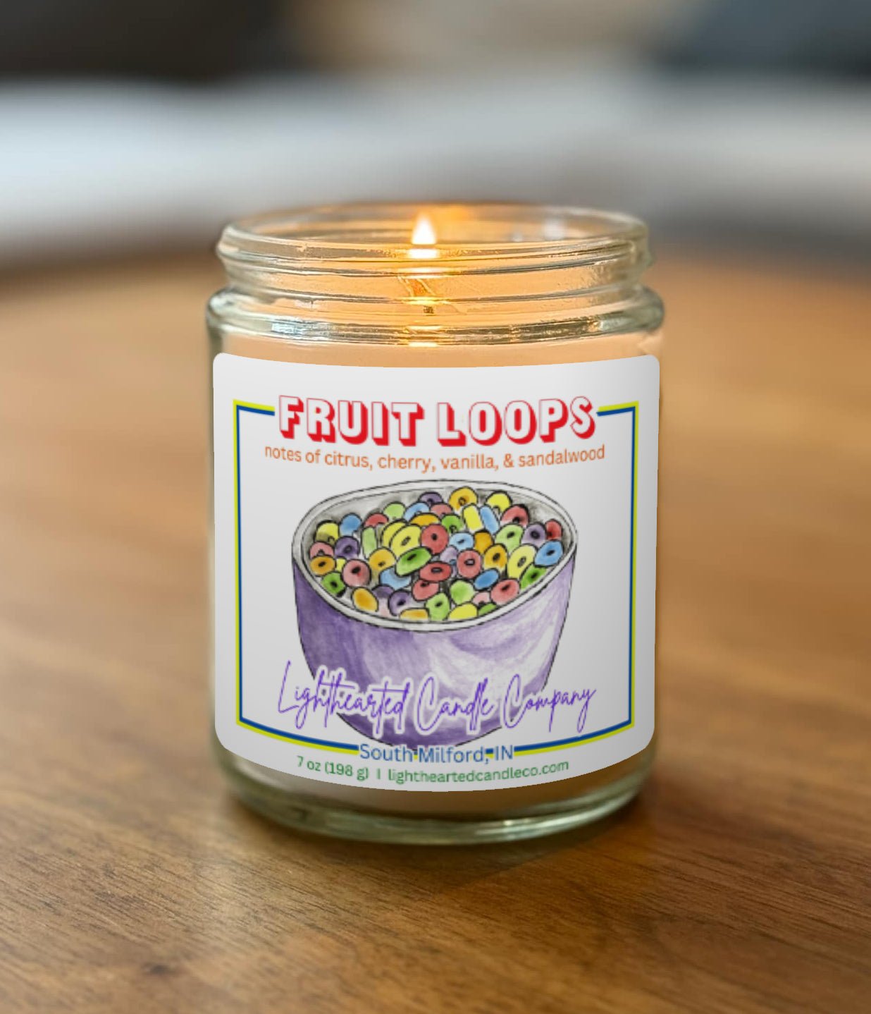 Fruit Loops Candle