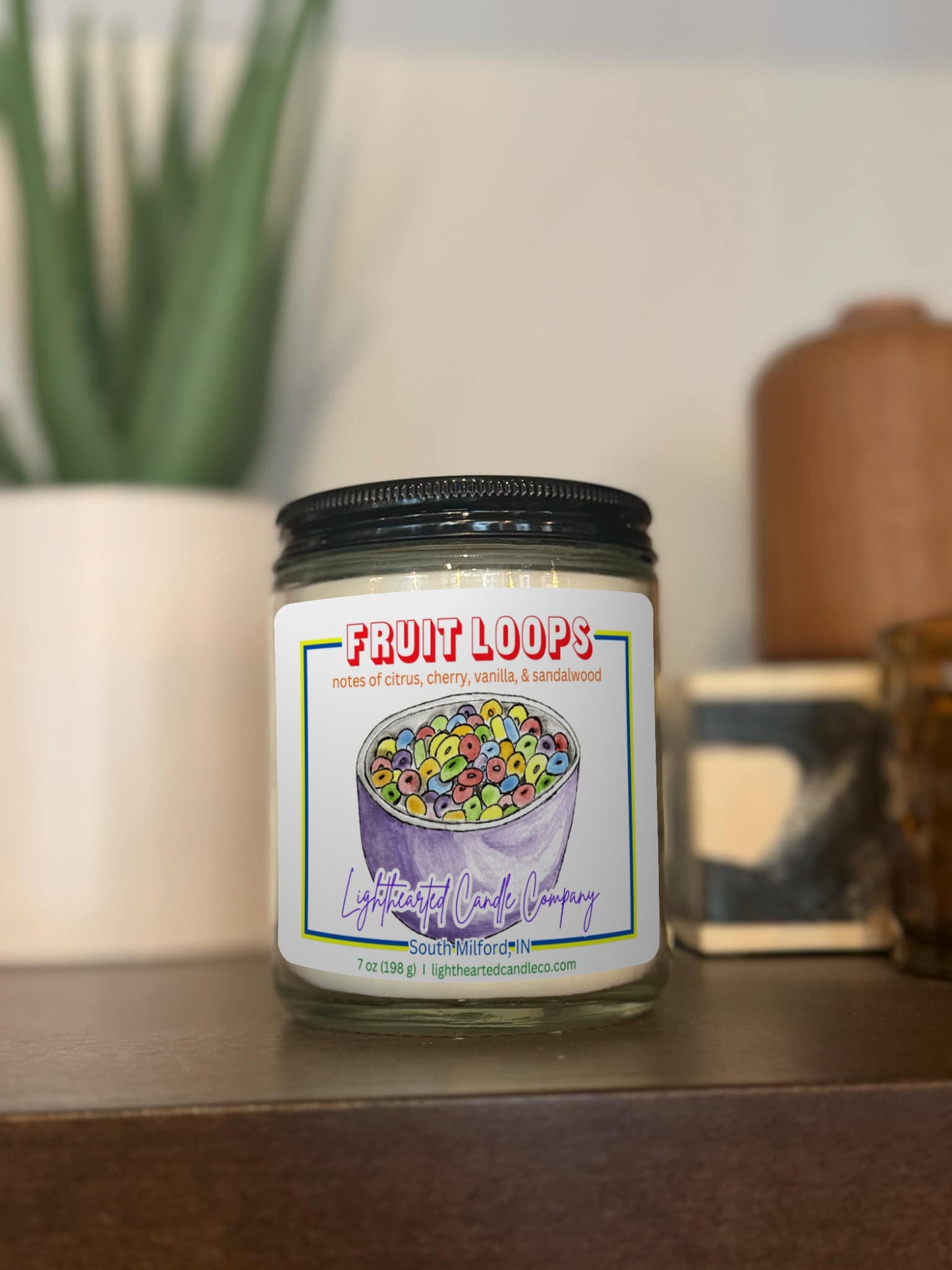 Fruit Loops Candle