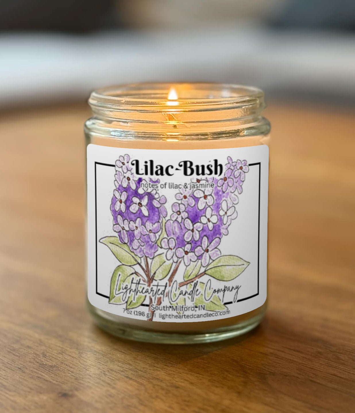 Lilac Bush Candle