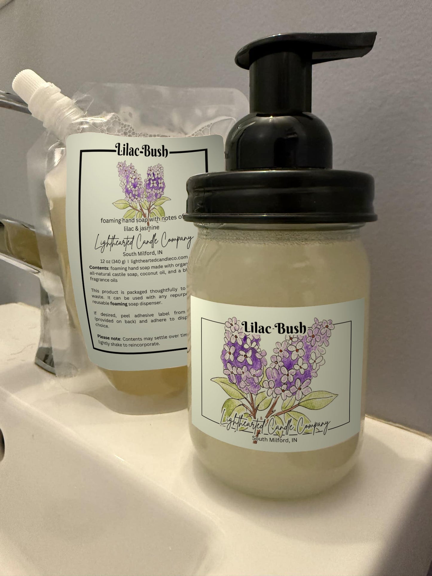 Lilac Bush Foaming Soap (Refill)