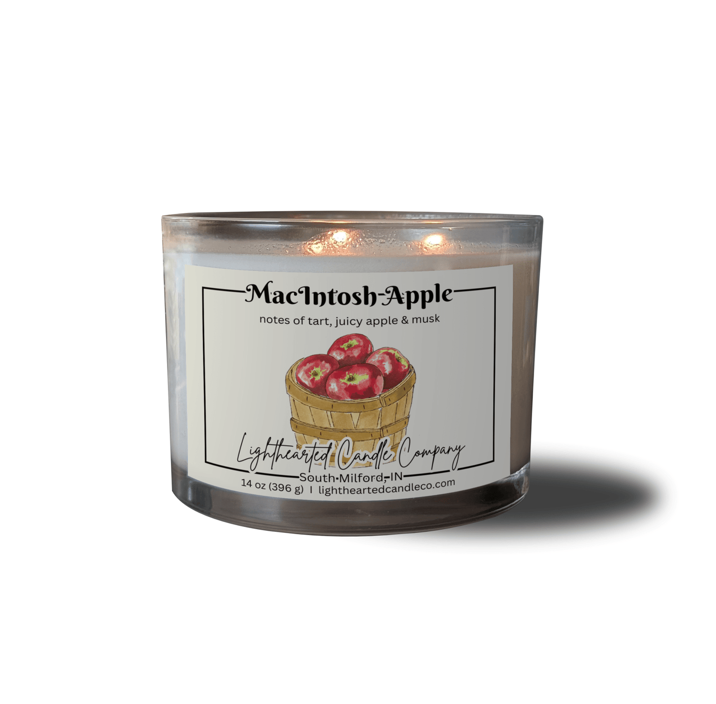 MacIntosh Apple Candle