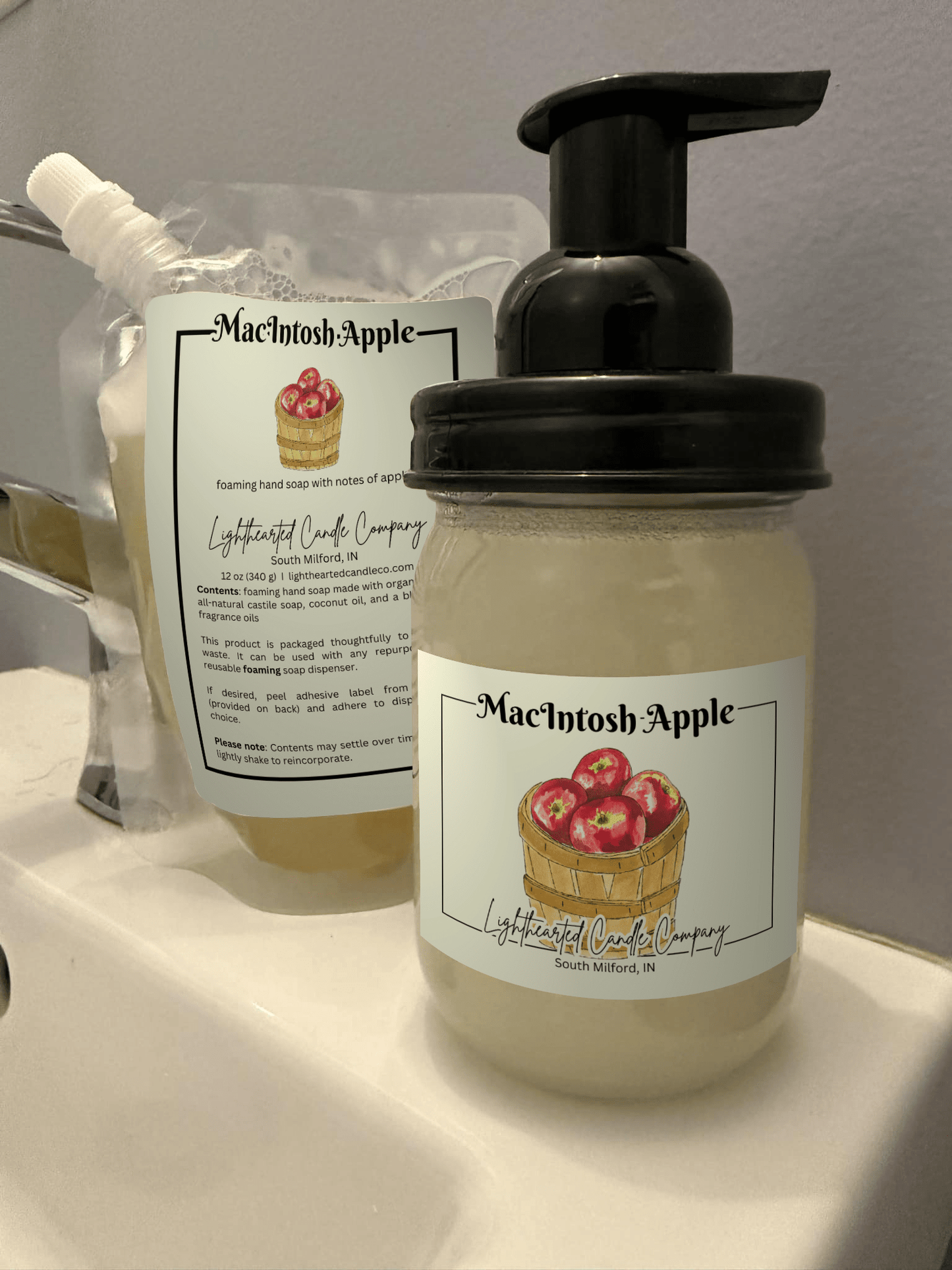 MacIntosh Apple Foaming Soap