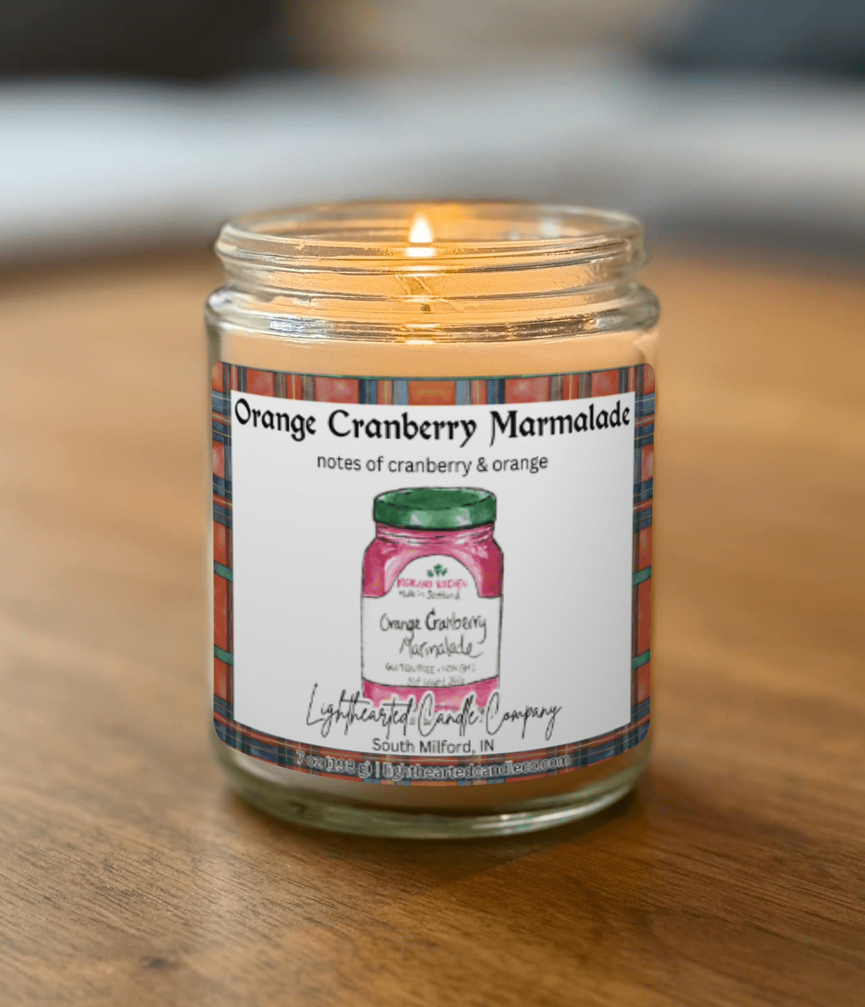 Orange Cranberry Marmalade Candle
