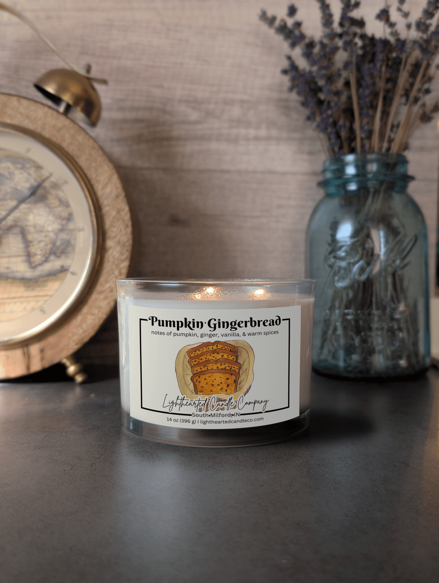 Pumpkin Gingerbread Candle