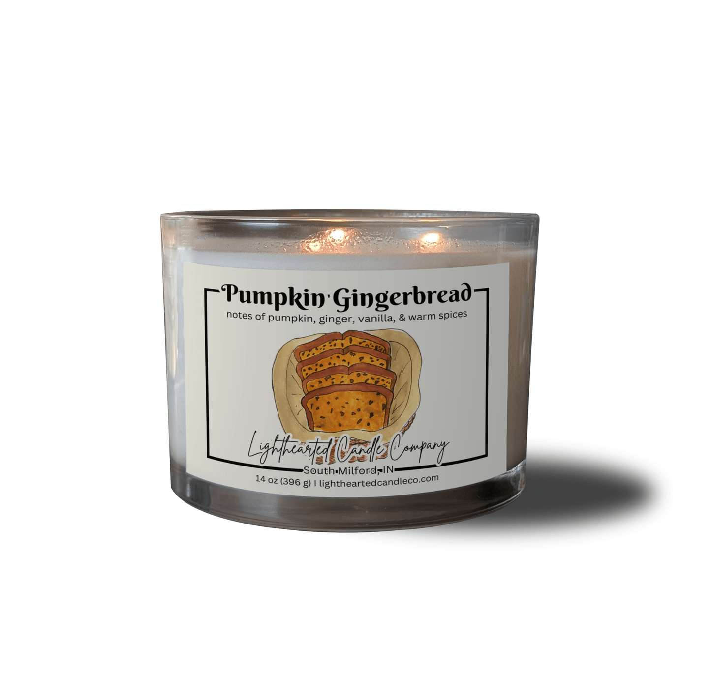 Pumpkin Gingerbread Candle
