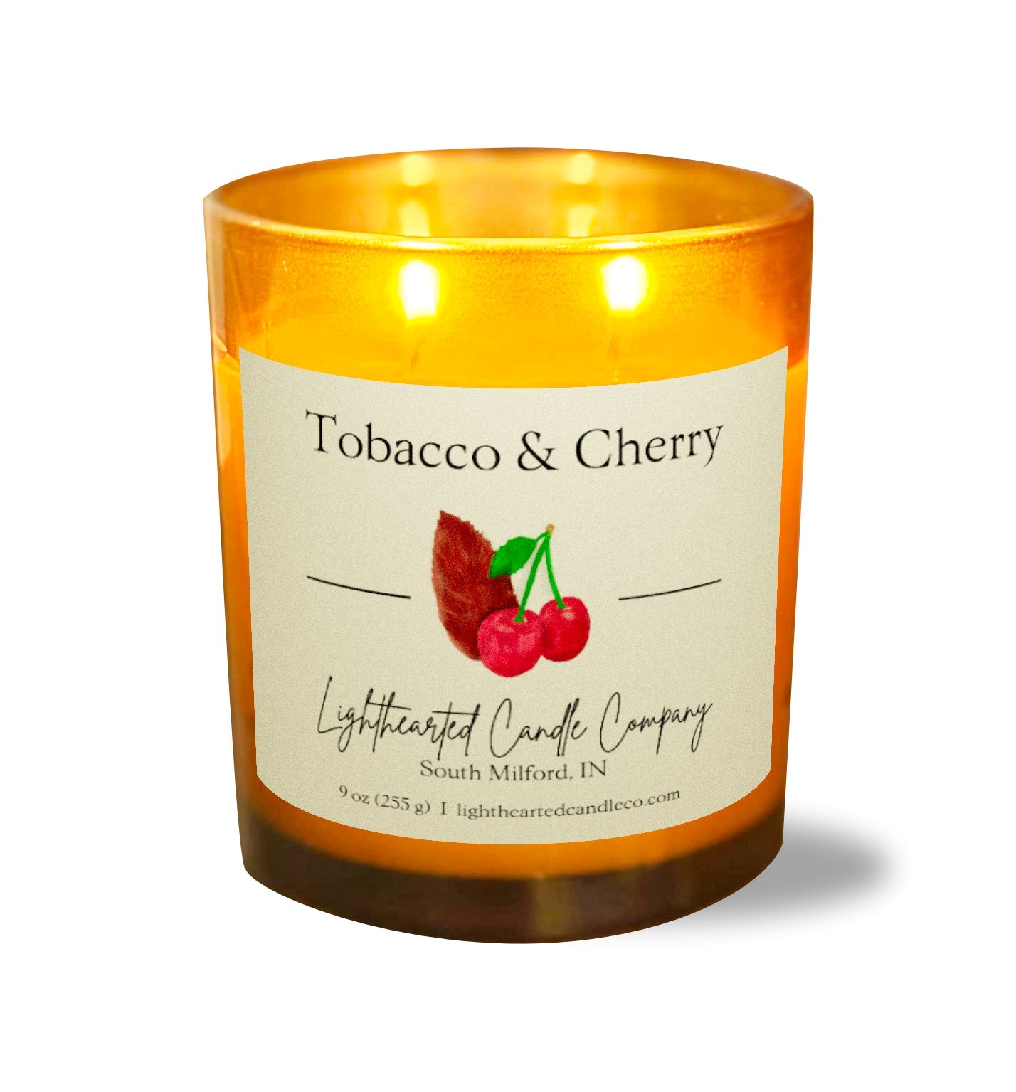Tobacco & Cherry Candle