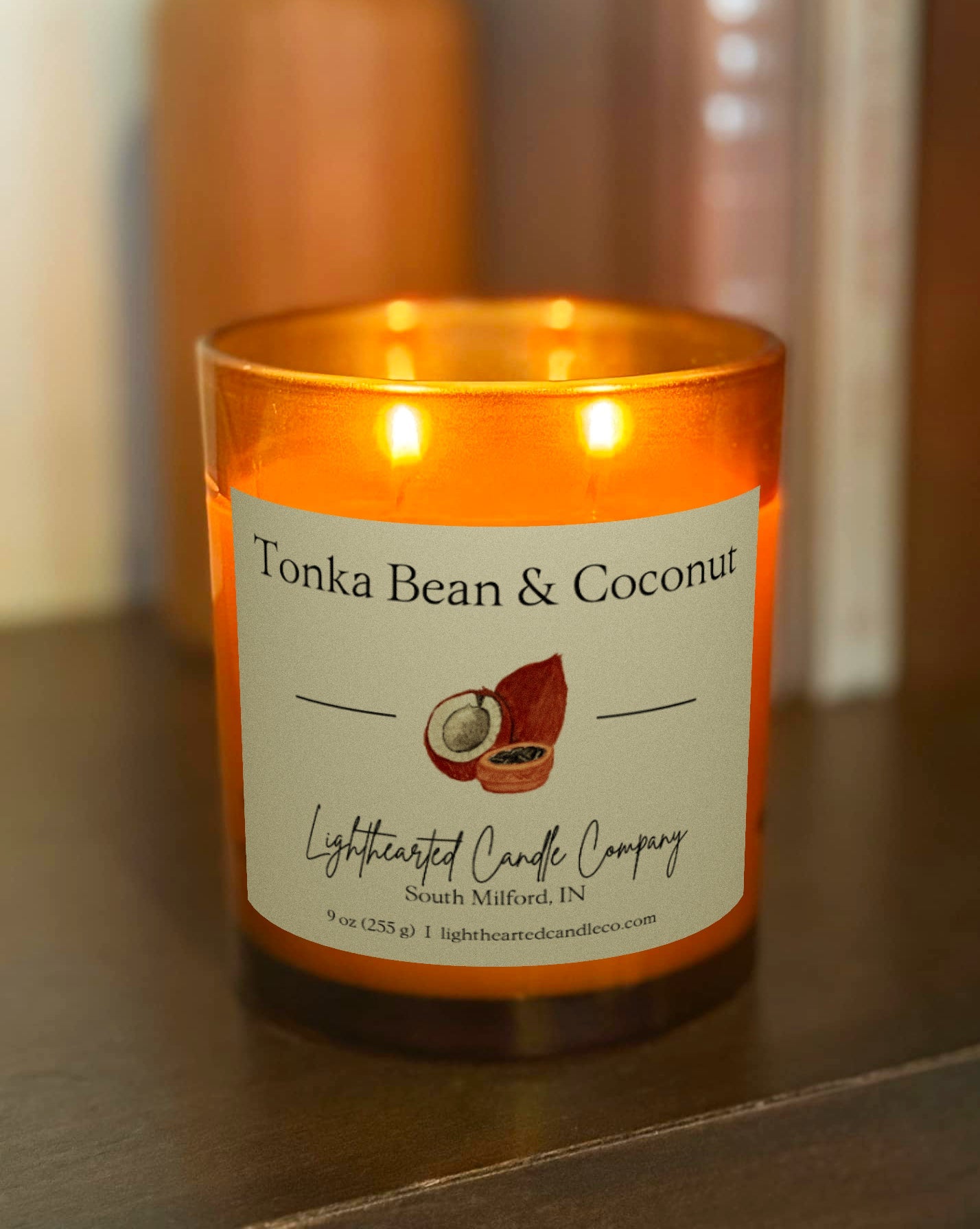 Tonka Bean & Coconut Candle