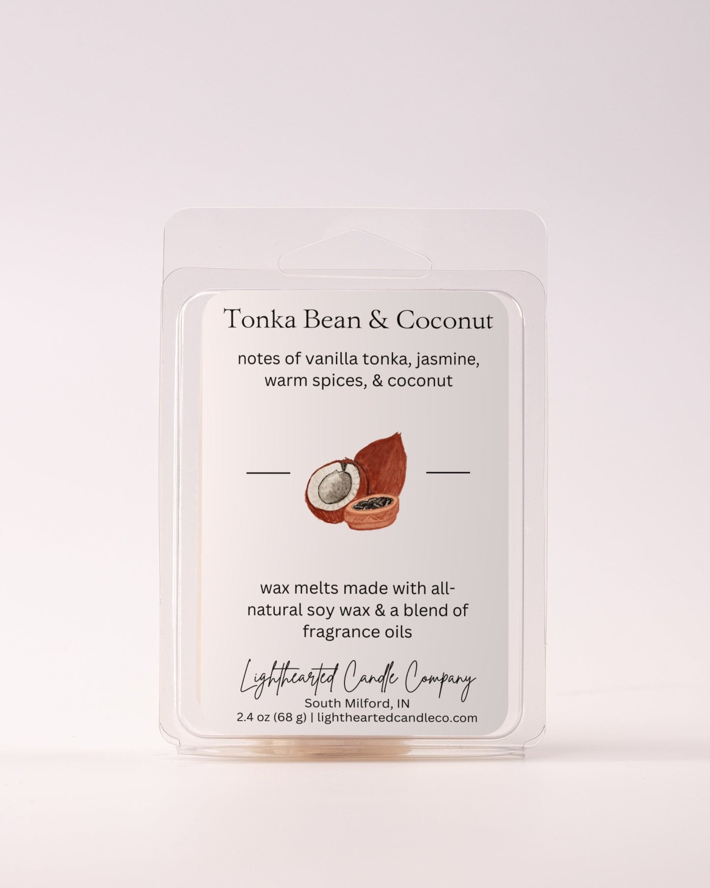 Tonka Bean & Coconut Wax Melt