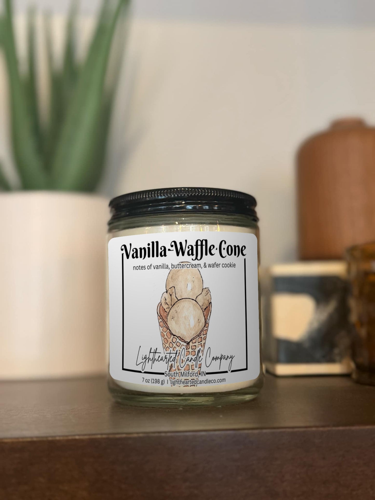 Vanilla Waffle Cone Candle