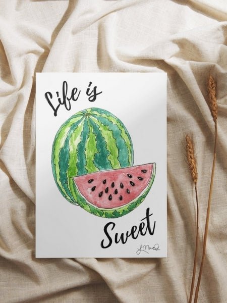 Watermelon Sugar Greeting Card