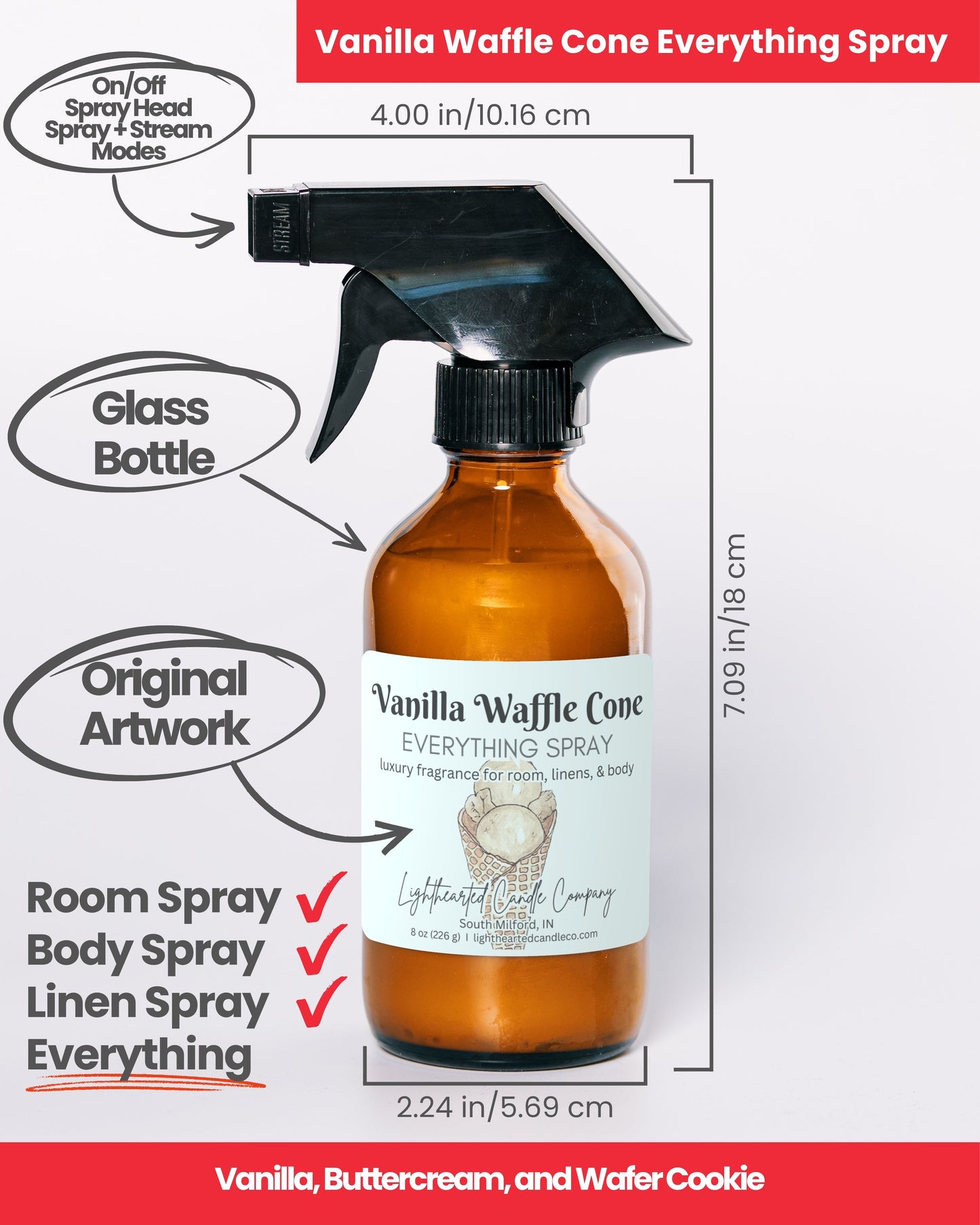Vanilla Waffle Cone Everything Spray