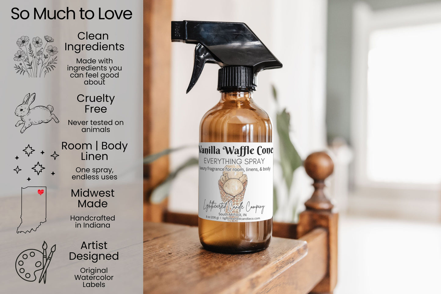Vanilla Waffle Cone Everything Spray