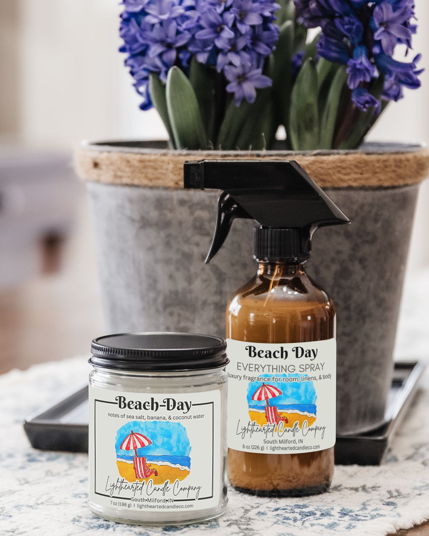 Beach Day Candle