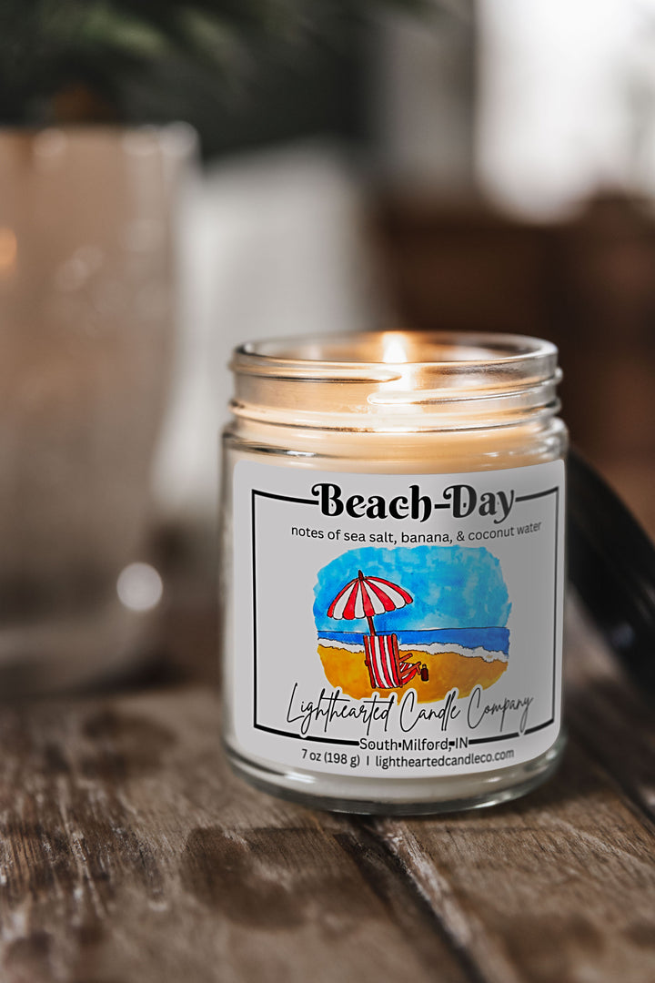Beach Day Candle