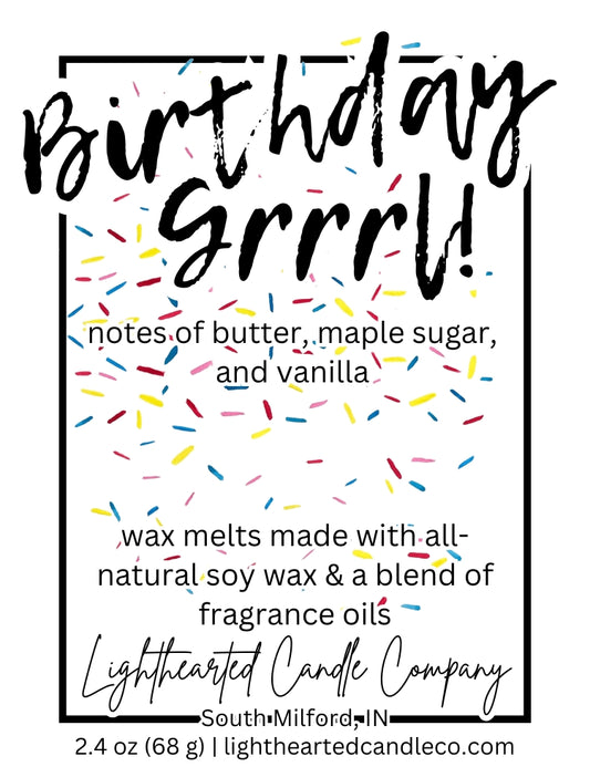 Birthday Grrrl Wax Melt