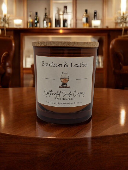 Bourbon & Leather Candle