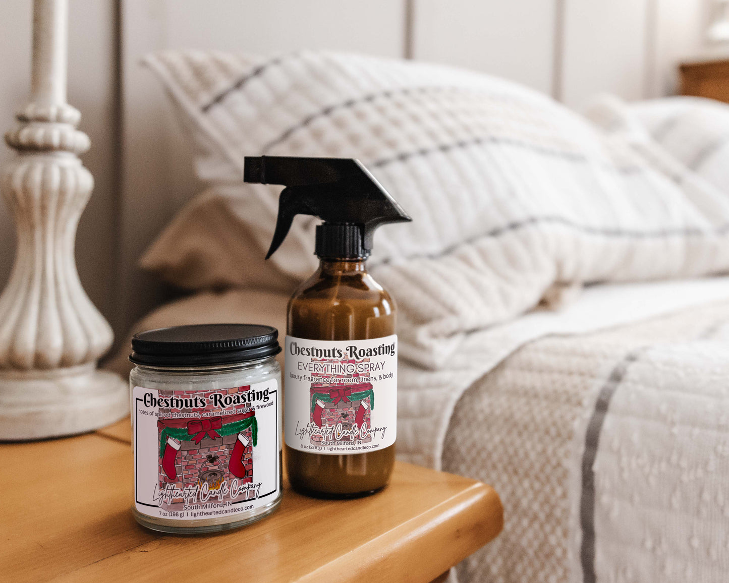 Chestnuts Roasting Candle