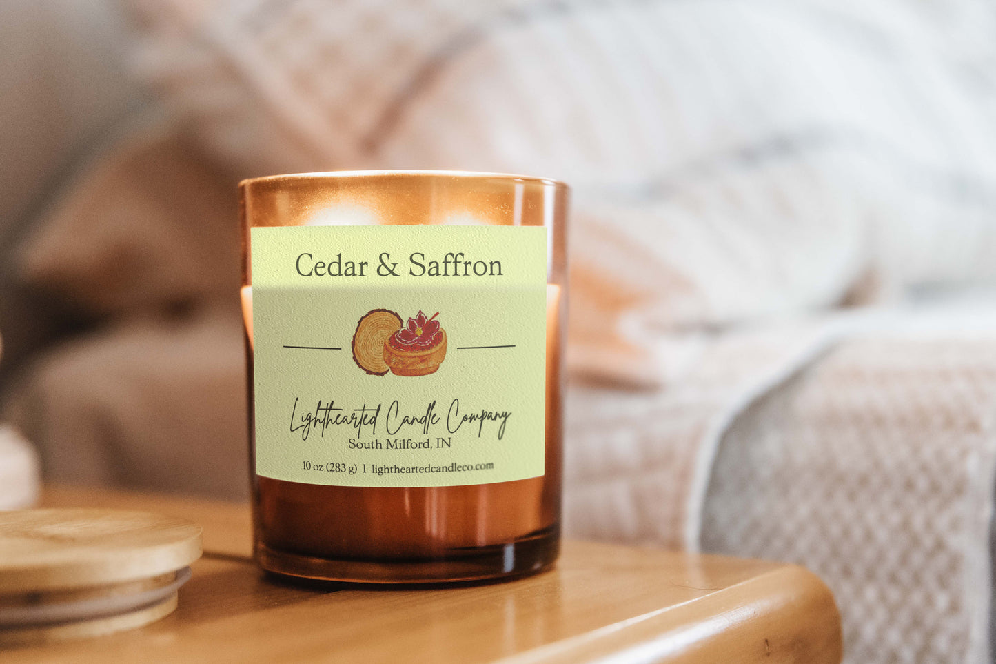 Cedar & Saffron Candle