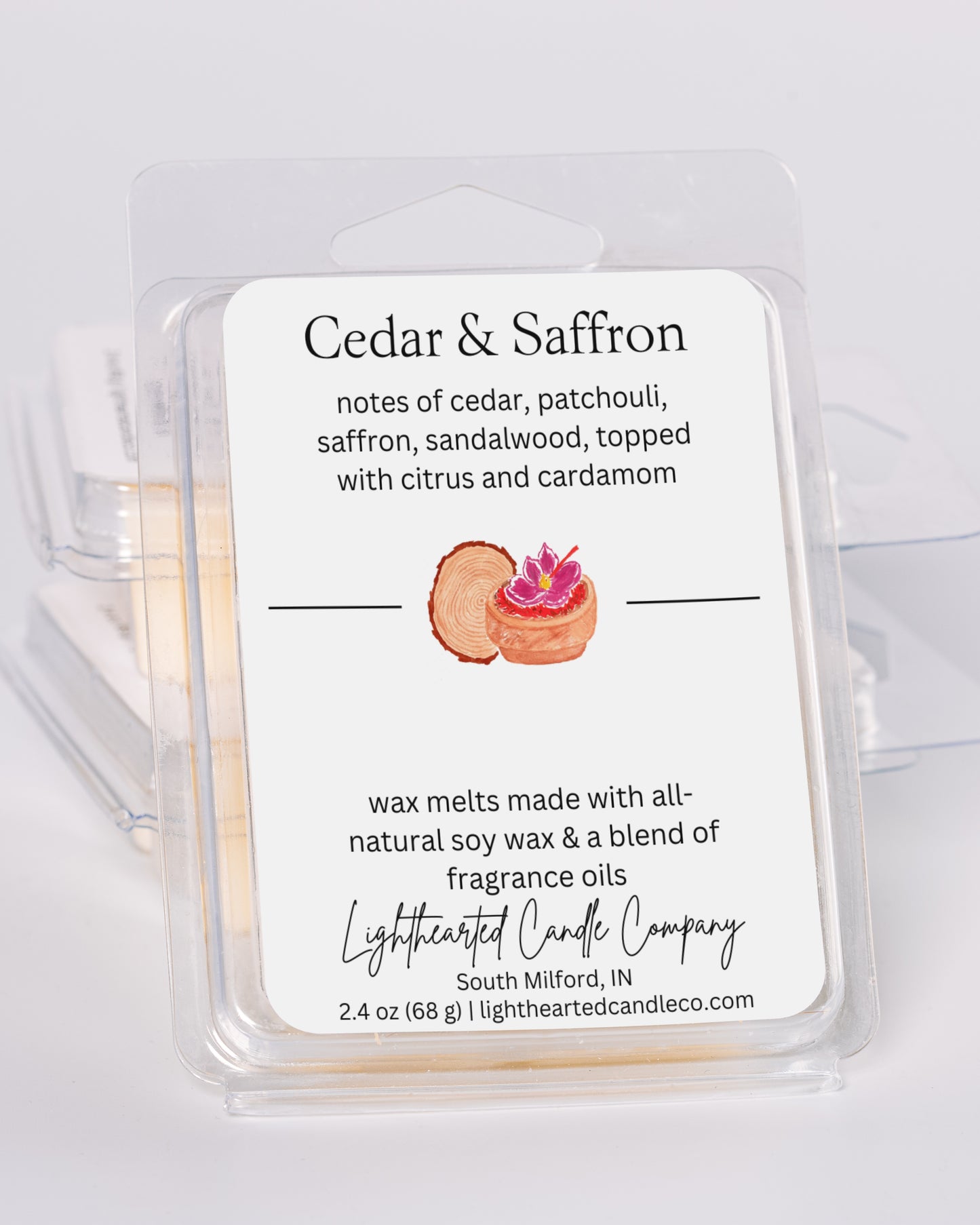 Cedar & Saffron Wax Melt