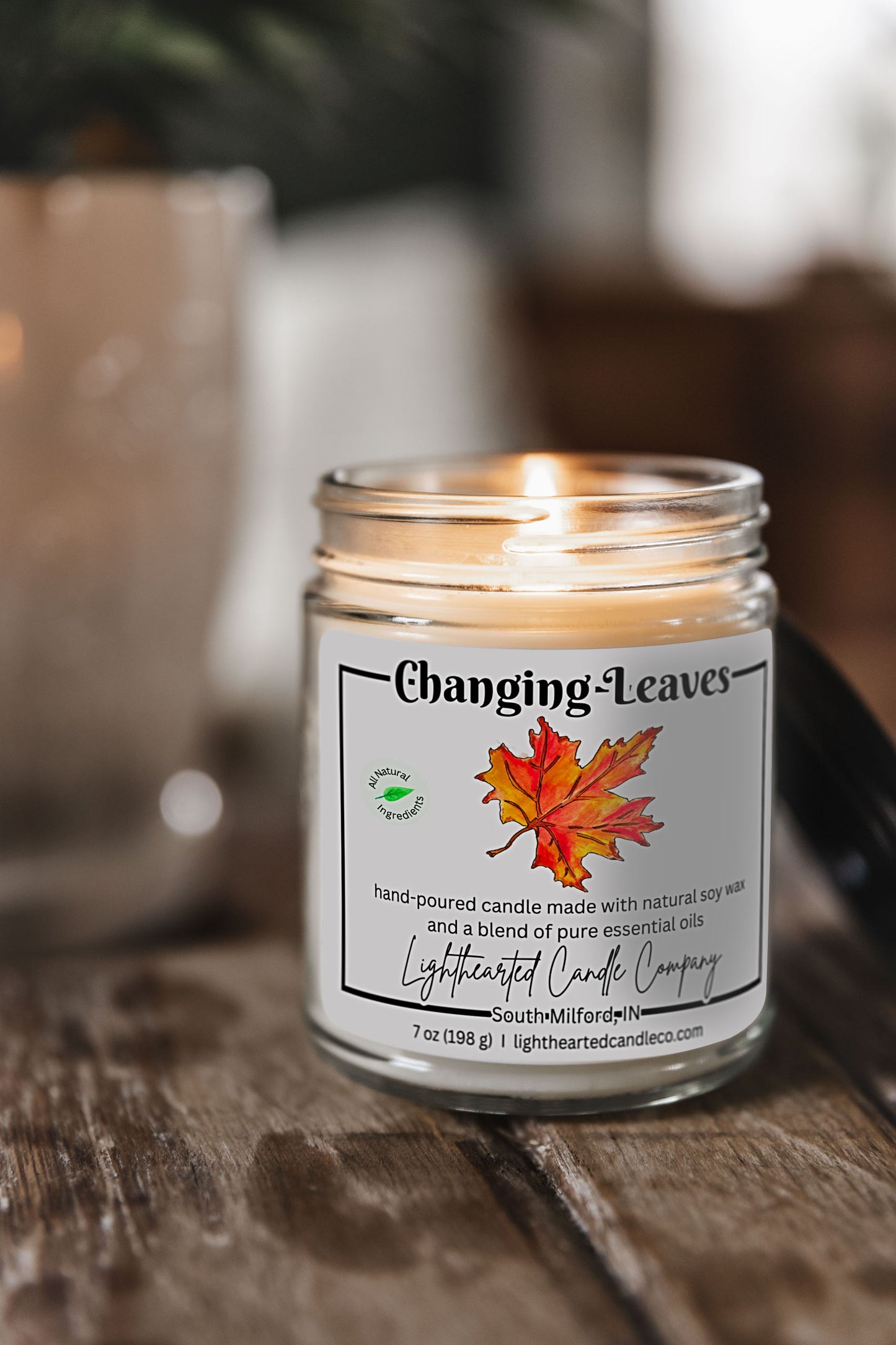 Changing Leaves Essential Oil Candle