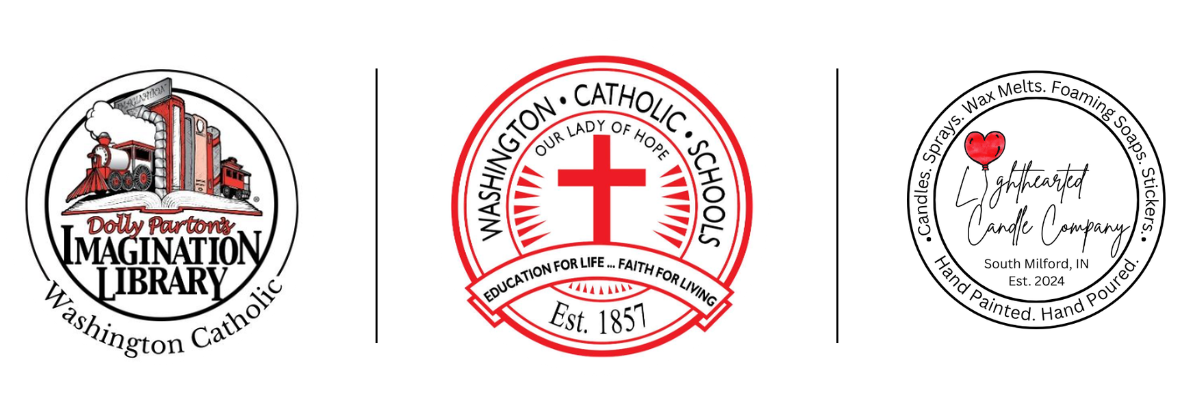 Collaboration between Dolly Parton's Imagination Library, Washington Catholic Schools, and Lighthearted Candle Company