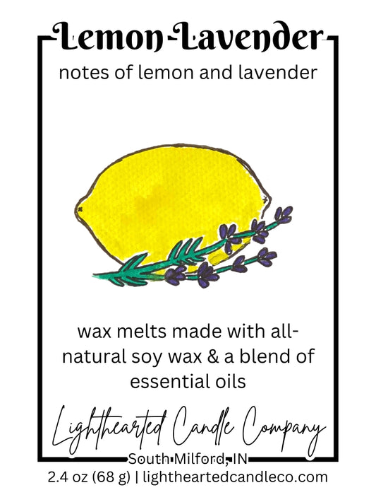 Lemon Lavender Essential Oil Wax Melt