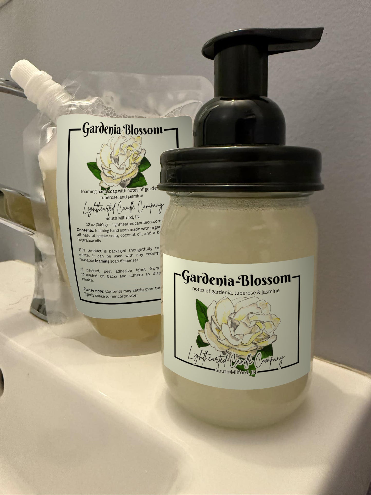 Gardenia Blossom Foaming Soap (Refill)