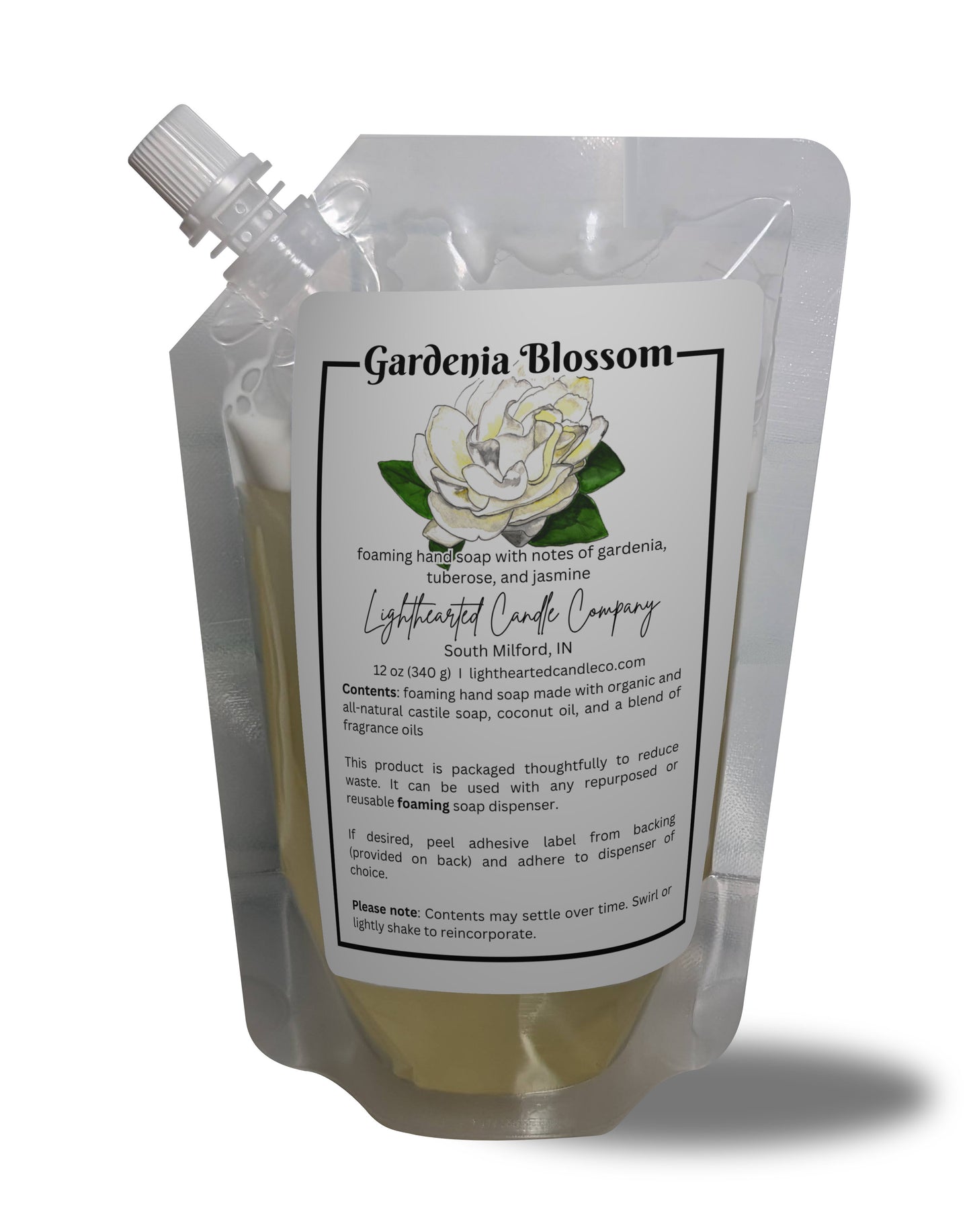Gardenia Blossom Foaming Soap (Refill)