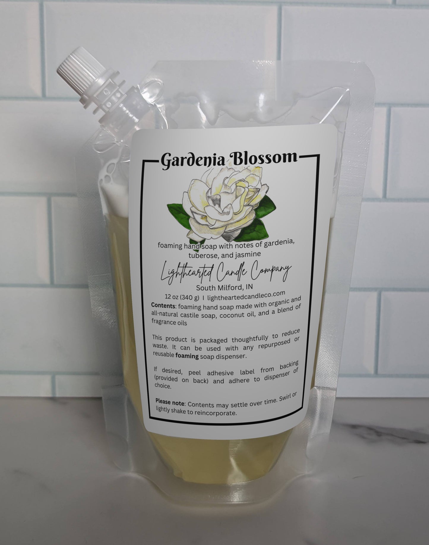 Gardenia Blossom Foaming Soap (Refill)