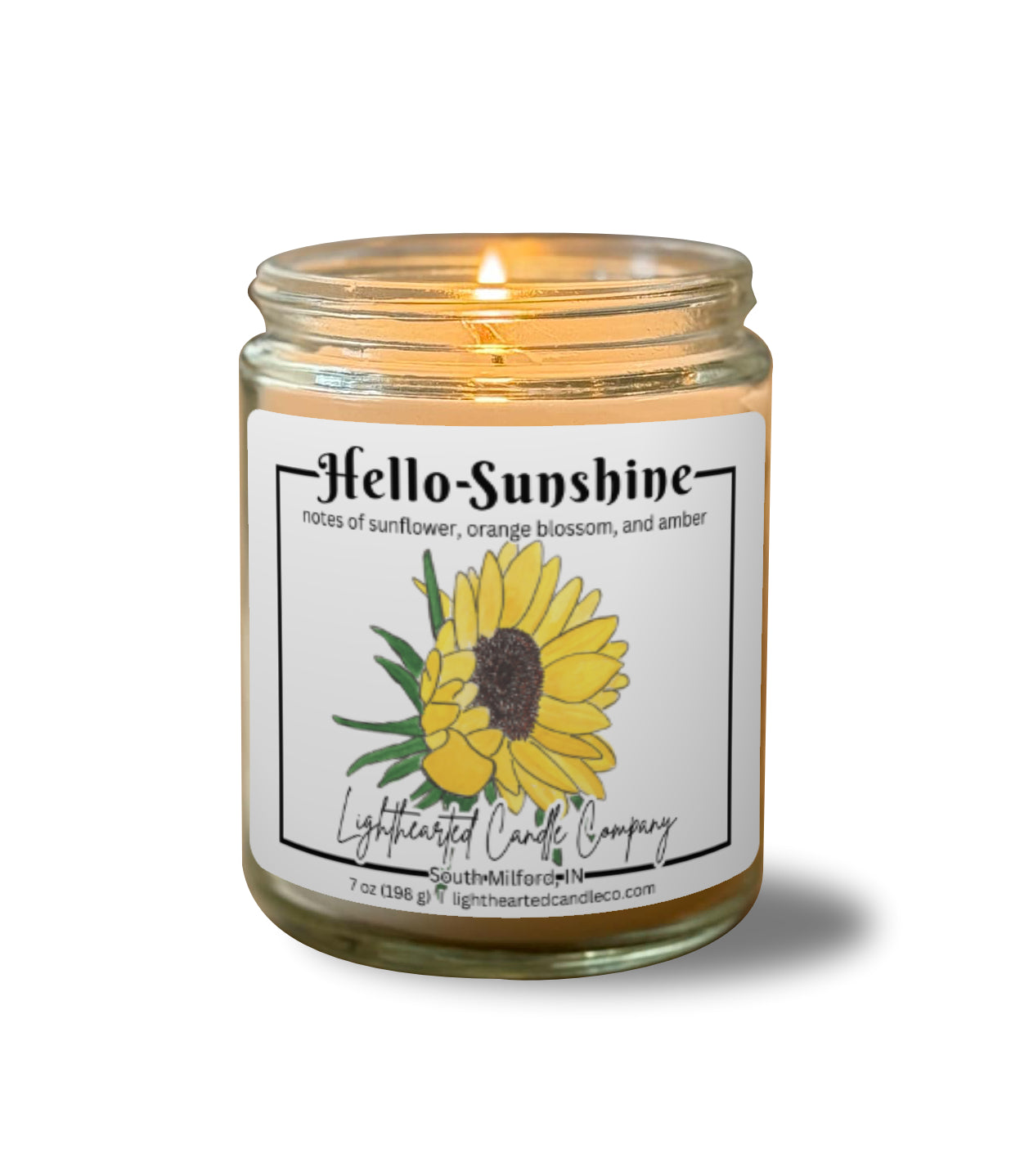 Hello Sunshine Candle