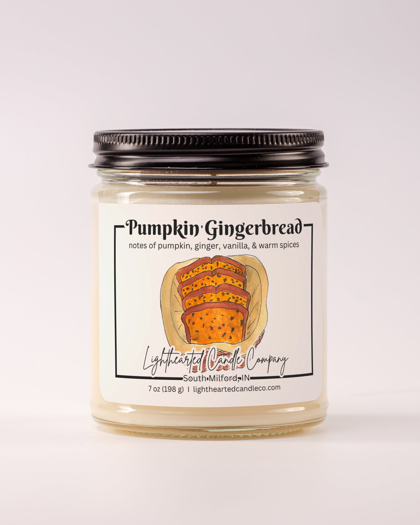 Pumpkin Gingerbread Candle