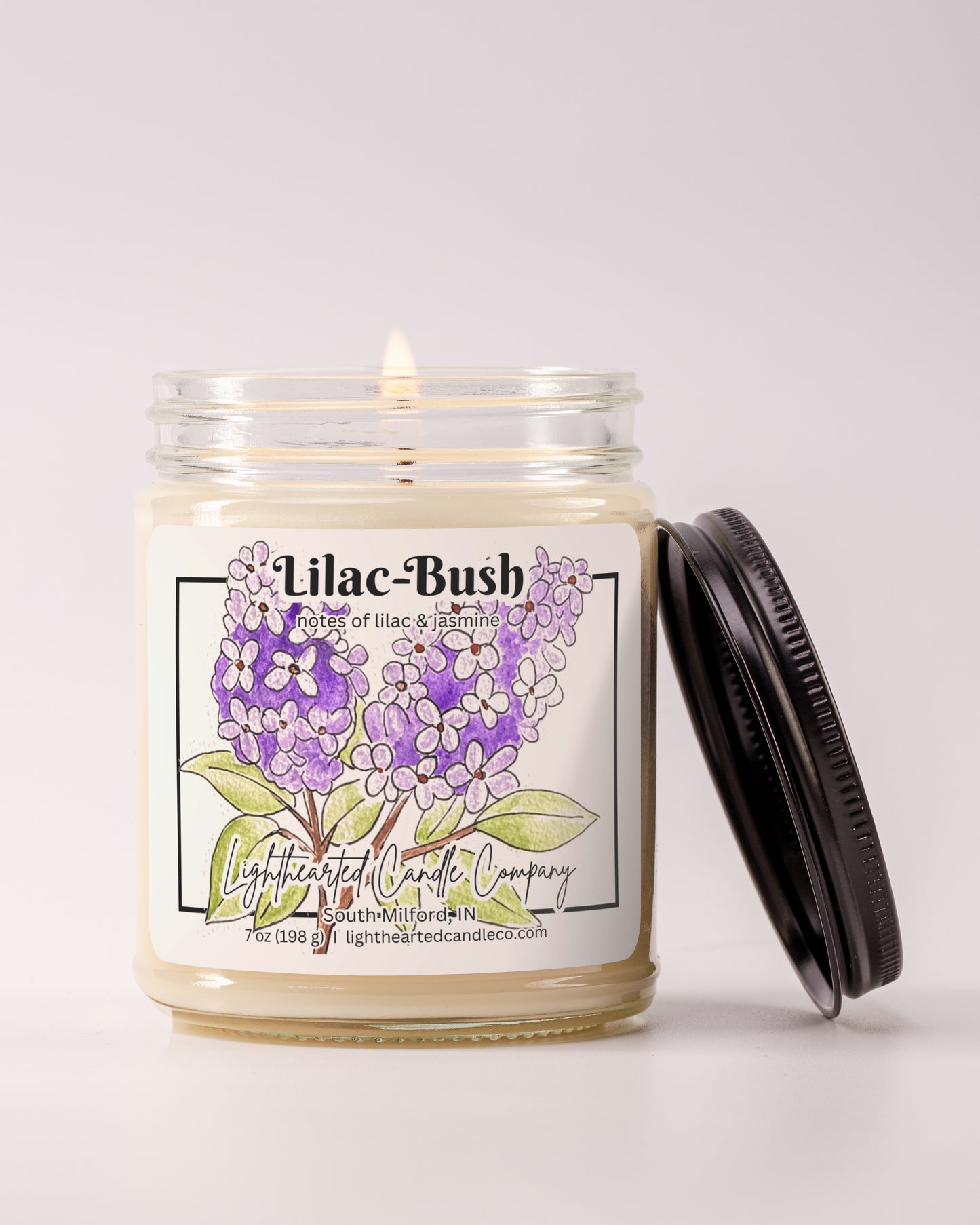 Lilac Bush Candle