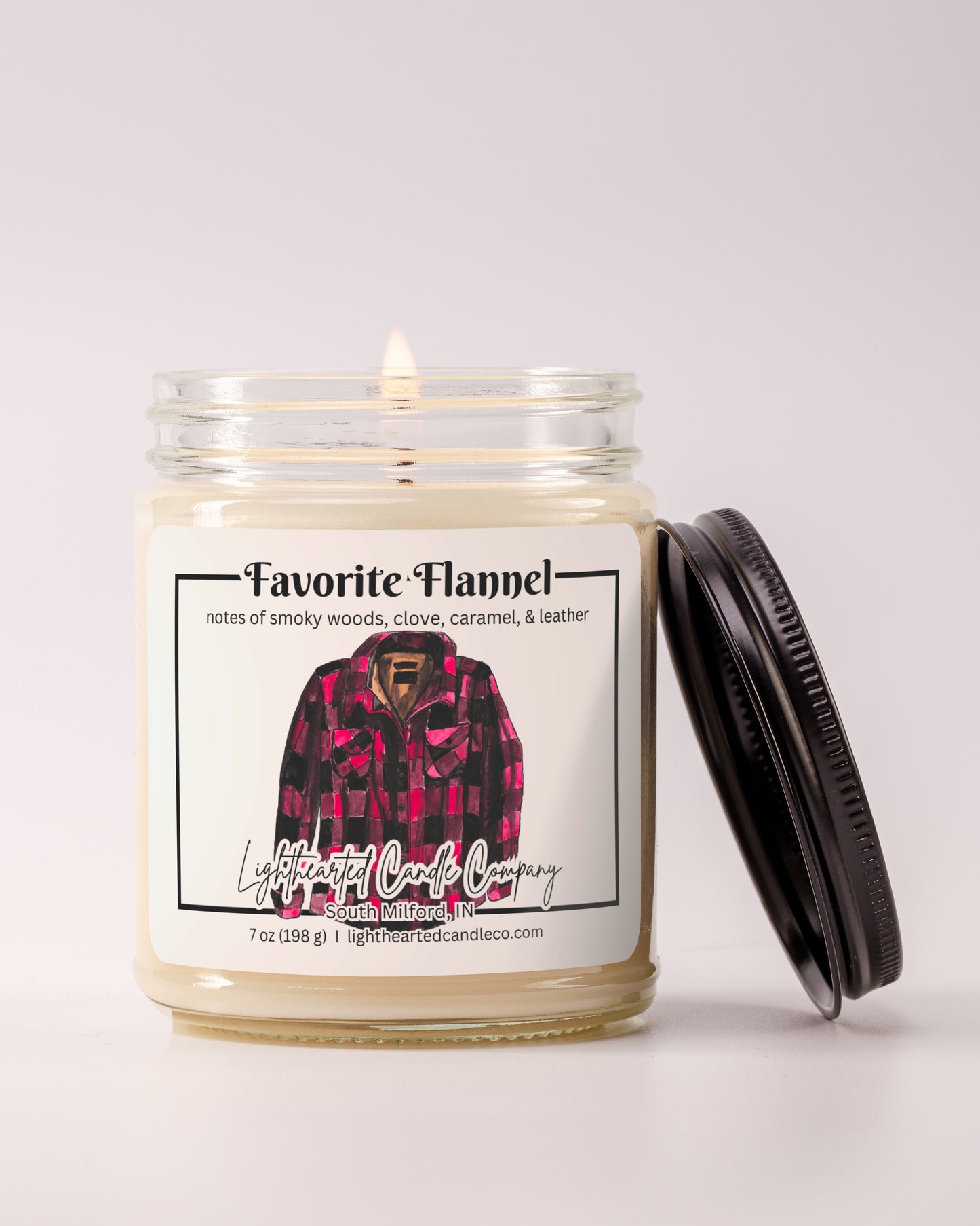 Favorite Flannel Candle