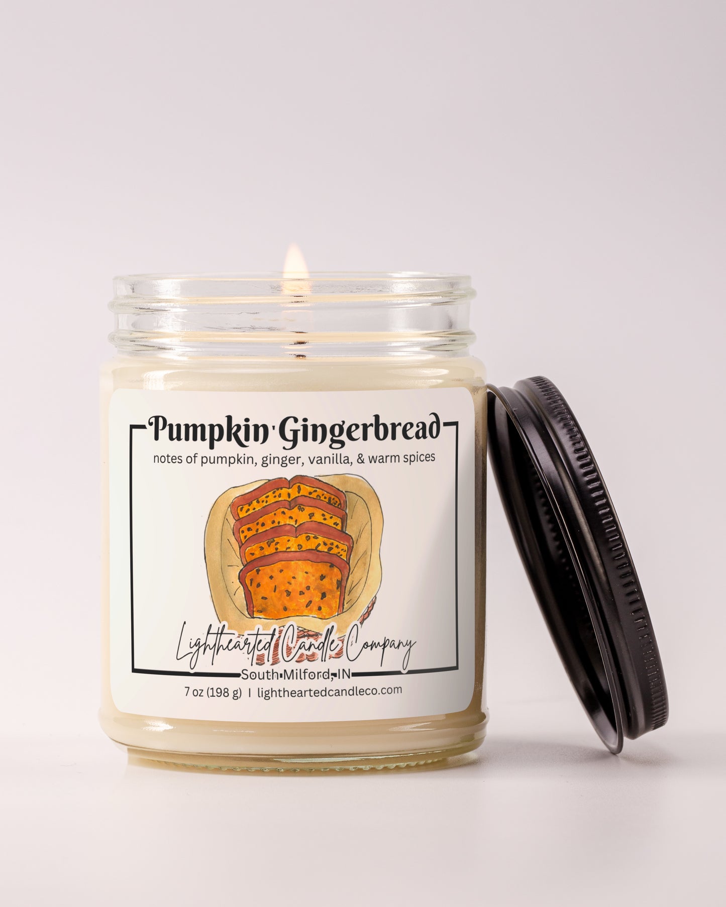 Pumpkin Gingerbread Candle