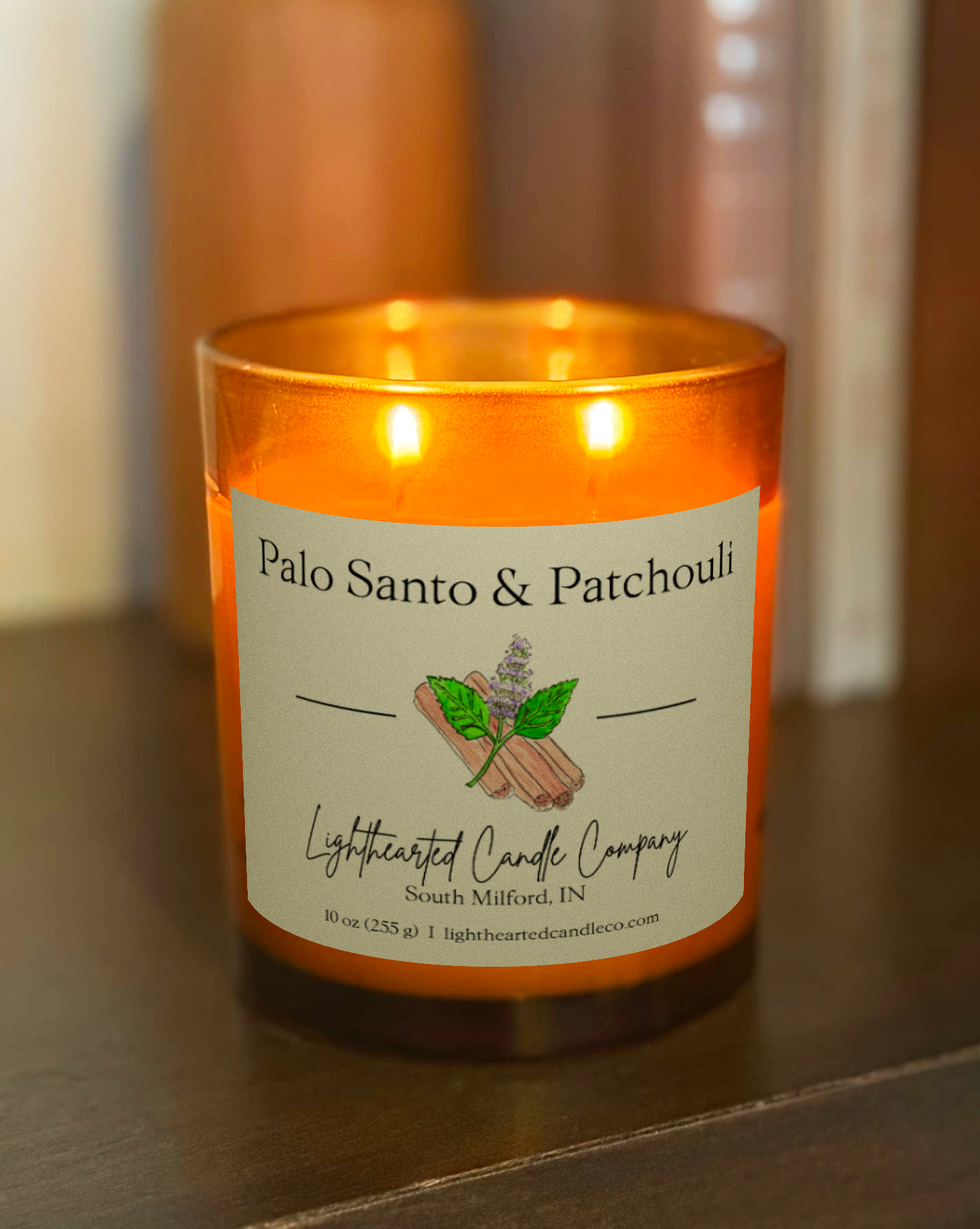 Palo Santo & Patchouli Candle