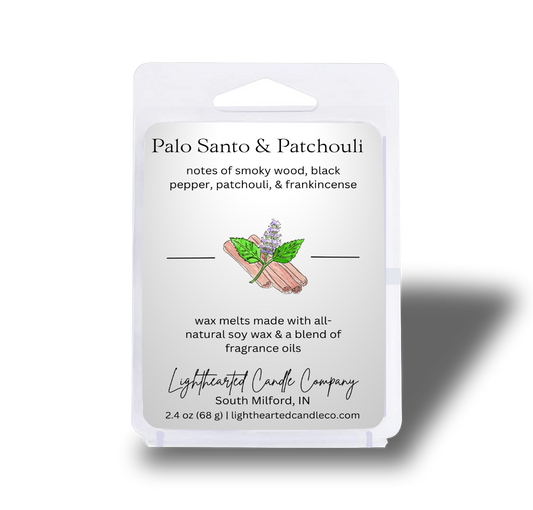 Palo Santo & Patchouli Wax Melt