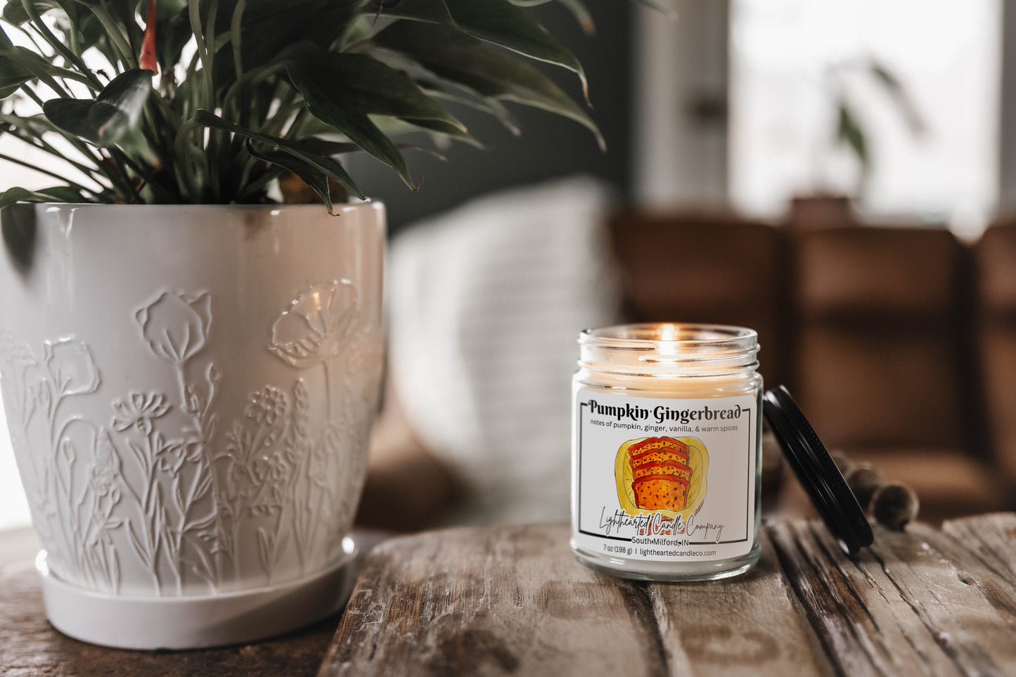 Pumpkin Gingerbread Candle