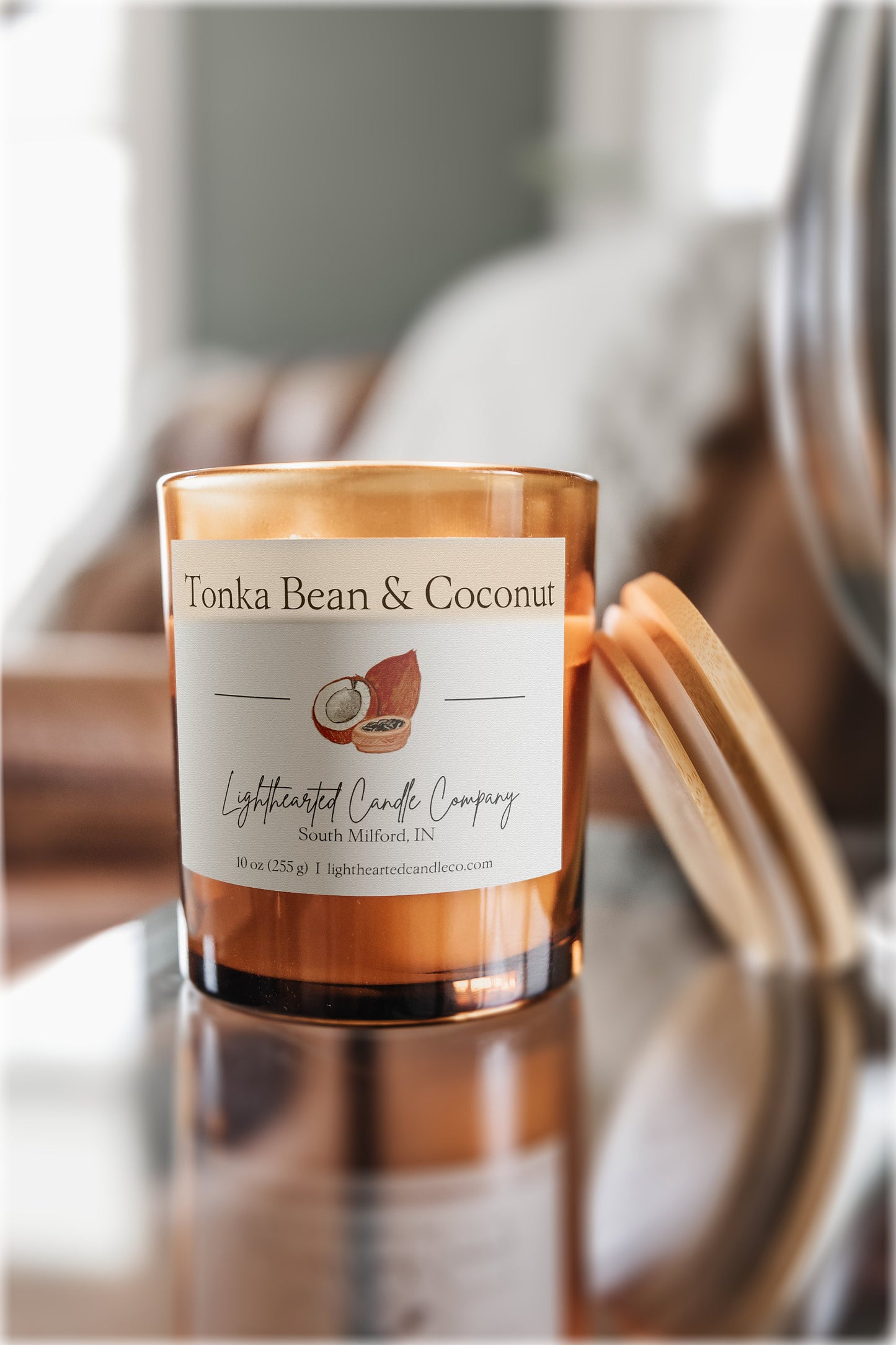 Tonka Bean & Coconut Candle